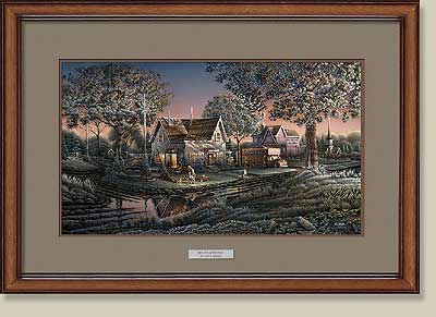 (image for) His First Friend Framed Print -American Portrait Series